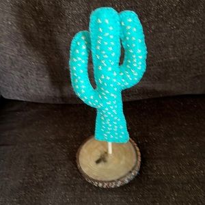 Felt cactus decoration